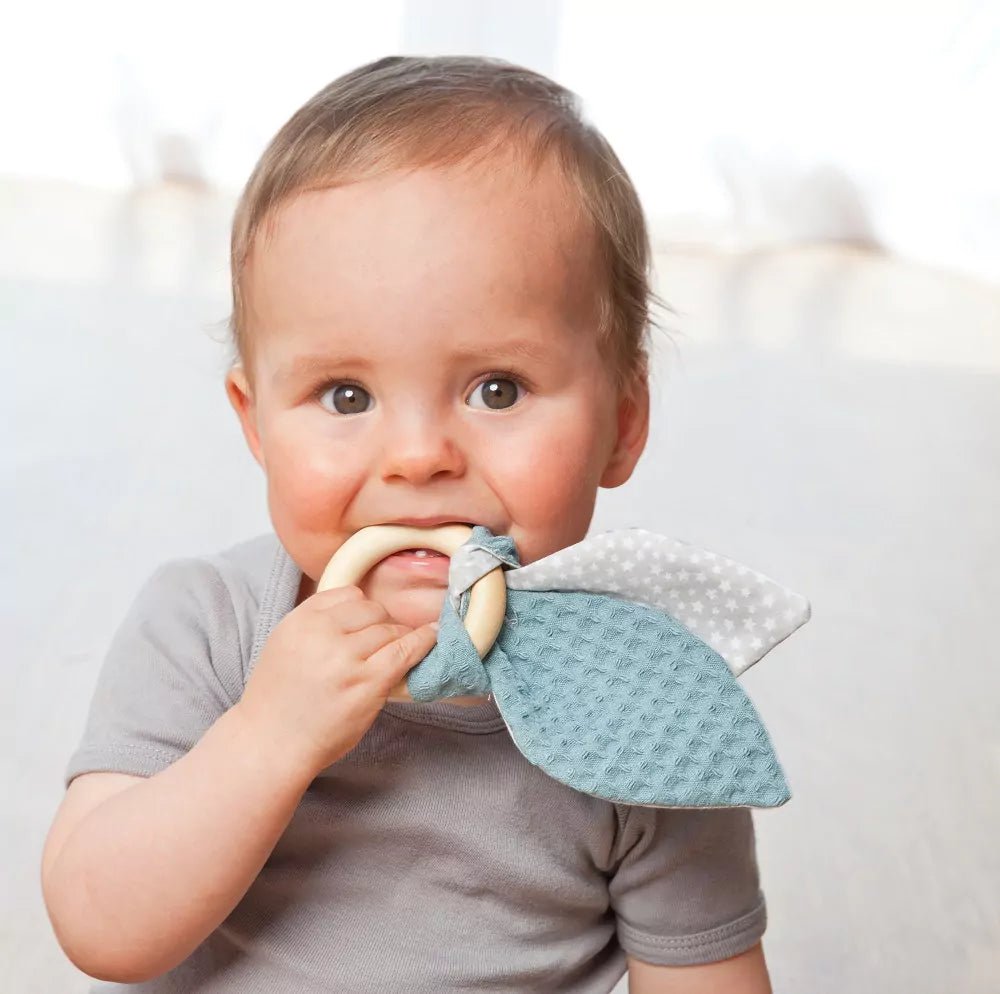 Greifring mit Stoffohren - 571-V3 - GRÜNSPECHT Naturprodukte