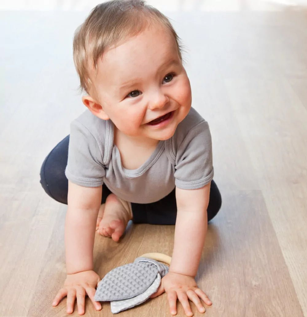 Greifring mit Stoffohren - 571-V3 - GRÜNSPECHT Naturprodukte