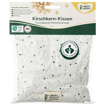 Kirschkern - Kissen, 19 x 19 cm - 100-V8 - GRÜNSPECHT Naturprodukte