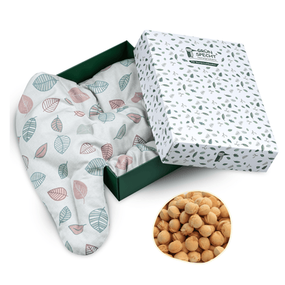 Kirschkern Nackenkissen mit Kragen - 383-V1 - GRÜNSPECHT Naturprodukte