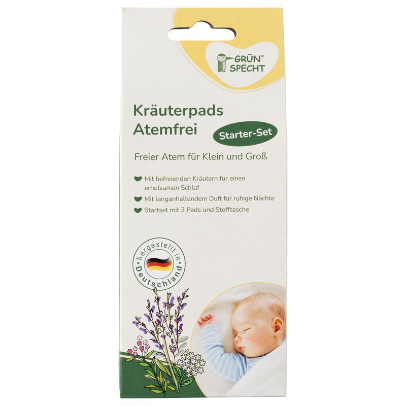 Kräuterpads, Atemfrei - 1502-V2 - GRÜNSPECHT Naturprodukte