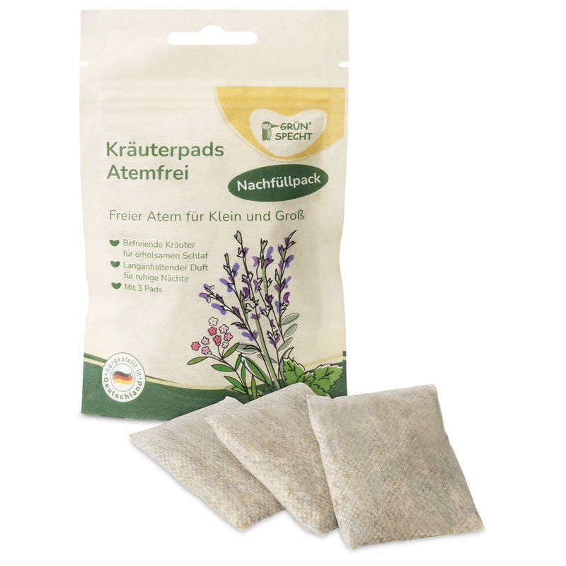 Kräuterpads, Atemfrei - 1503-V2 - GRÜNSPECHT Naturprodukte
