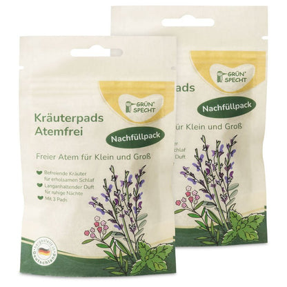 Kräuterpads, Atemfrei - 1503-V4 - GRÜNSPECHT Naturprodukte