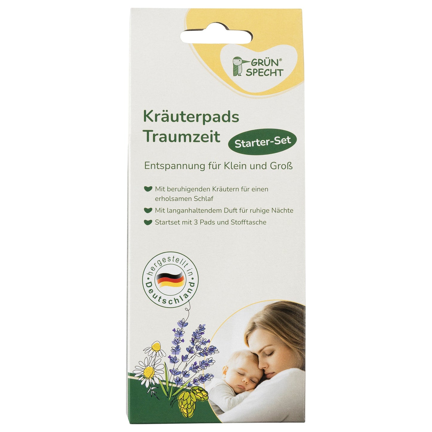 Kräuterpads, Traumzeit - 1502-V1 - GRÜNSPECHT Naturprodukte