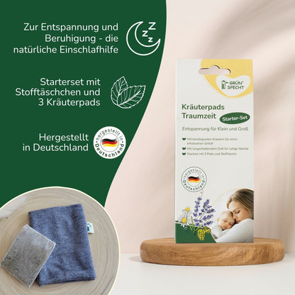 Kräuterpads, Traumzeit - 1503-V1 - GRÜNSPECHT Naturprodukte