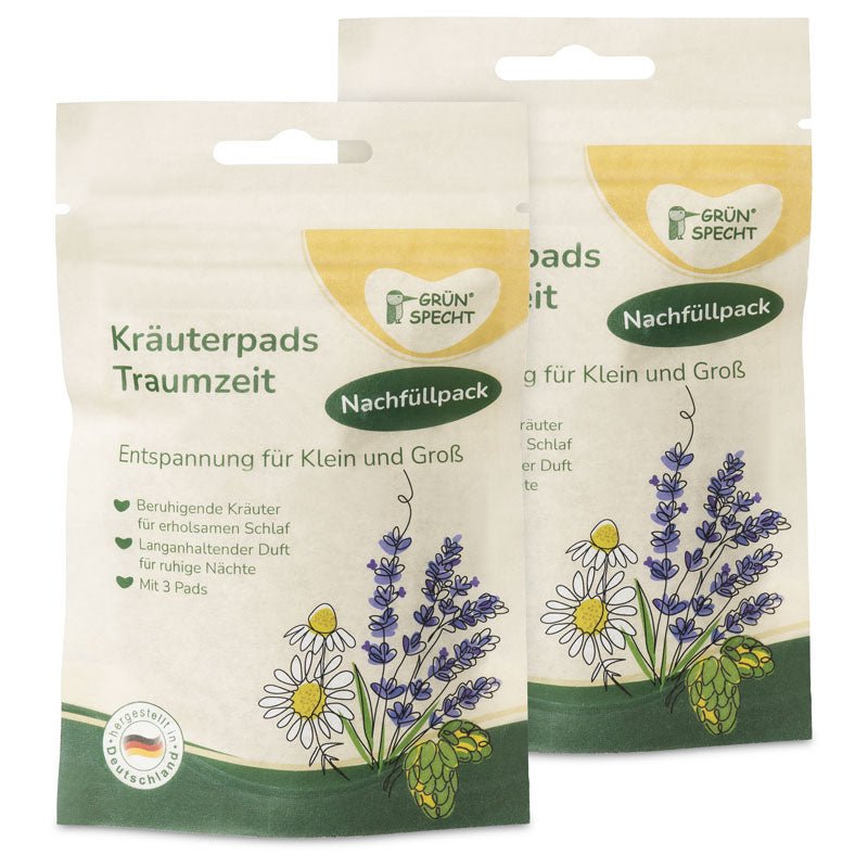 Kräuterpads, Traumzeit - 1503-V3 - GRÜNSPECHT Naturprodukte