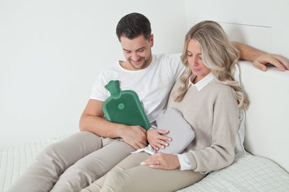 Naturkautschuk - Wärmflasche, mit Bio - Bezug - 645-00 - GRÜNSPECHT Naturprodukte