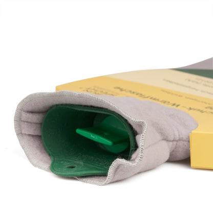 Naturkautschuk - Wärmflasche, mit Bio - Bezug - 645-00 - GRÜNSPECHT Naturprodukte