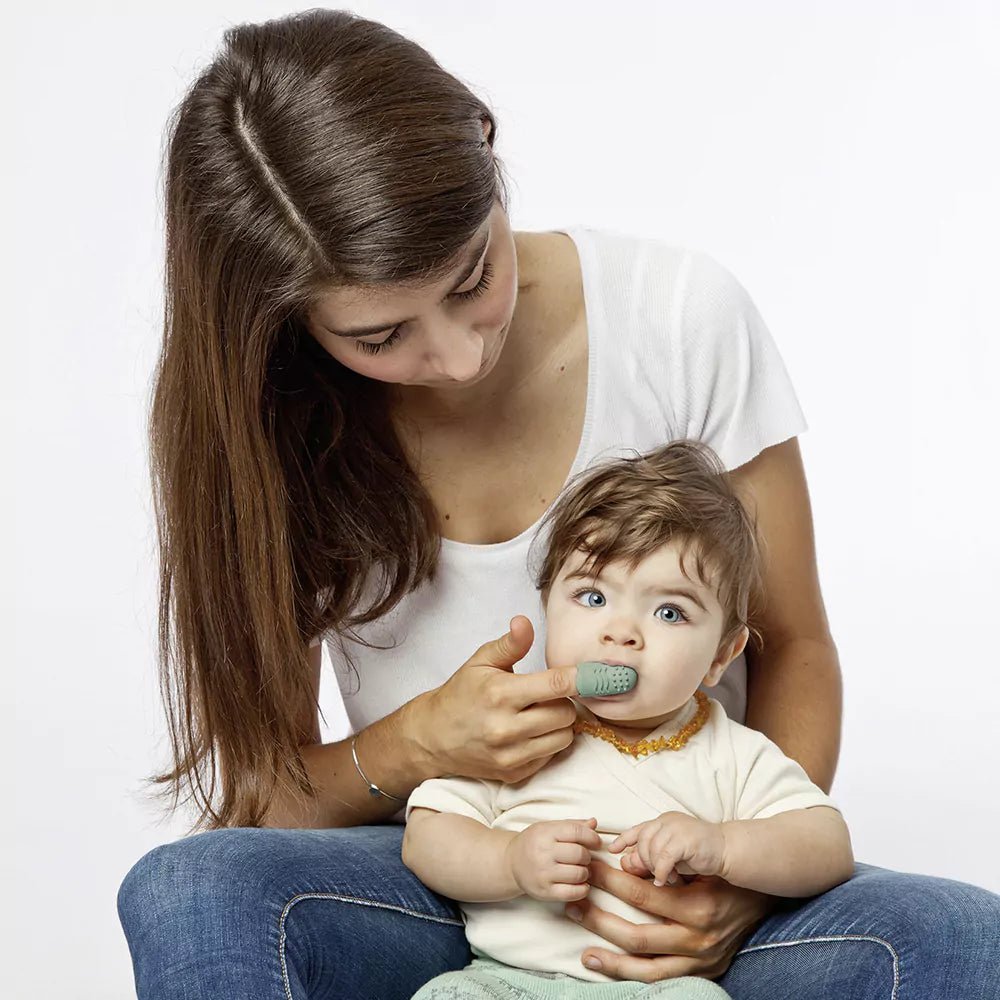 Natürliche Fingerzahnbürste - 687-V1 - GRÜNSPECHT Naturprodukte