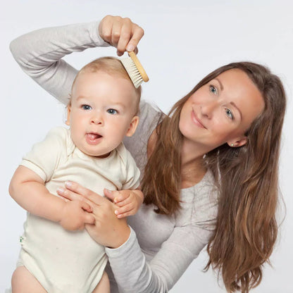 Natürliche Ziegenhaarbürste - 604-00 - GRÜNSPECHT Naturprodukte